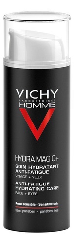 Crema Facial Hidratante Hombre Hydra Mag C+ Vichy Homme 50ml Sensible Día/noche