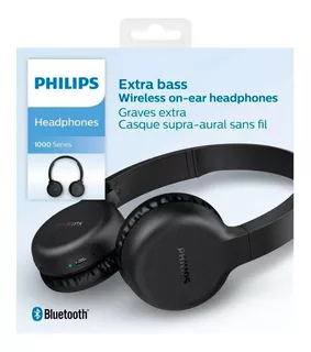 Auricular Bluetooth Philips Tah1205 Negro