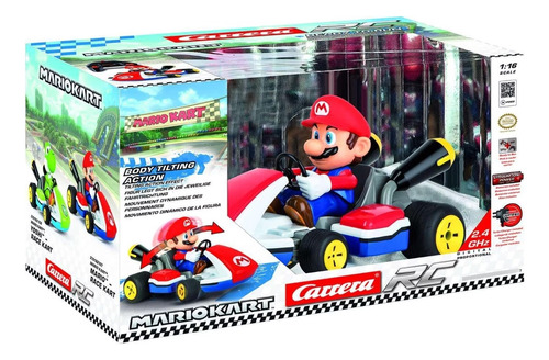 Gigante Coche Control Remoto Mario Bros Carrera 1:18 20km/hr