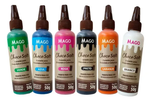 Corante para Chocolate Mago Choco Soft 50g