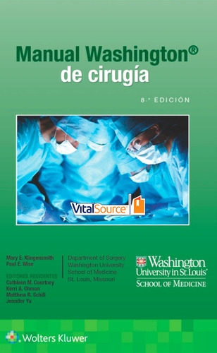 Libro Electrónico Manual Washington De Cirugía