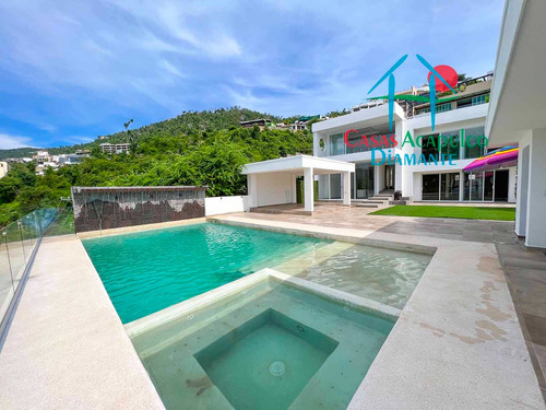 Cad Casa Daniela. Terraza Con Jardín Artificial, Alberca, Barra - Bar Y Gazebo