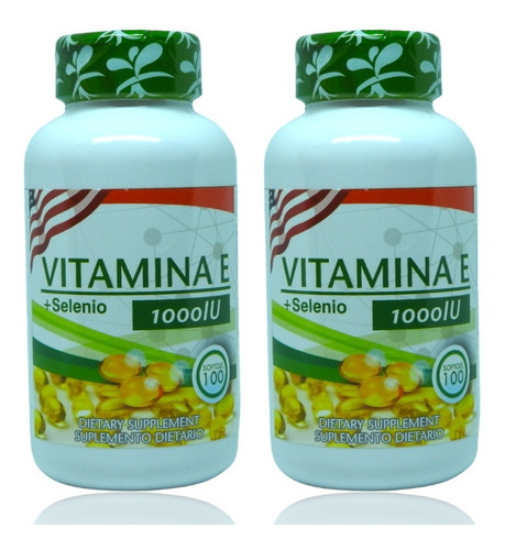 Vitamina E + Selenio 100cap X2 - mL a $400