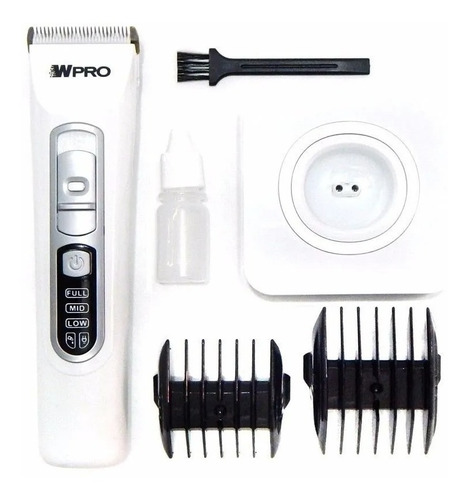 Máquina De Corte Profesional Wpro Recargable High Titanium