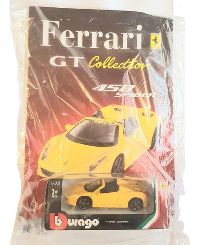 Ferrari Gt Collection 458 Spider 4893993311347 Amarillo