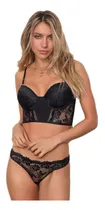 Comprar Conjunto Maia Bustier Soft Less Puntill Tul Lycra 6025