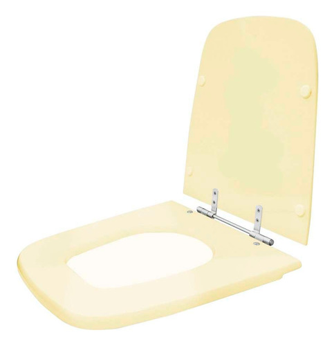 Assento Sanitário Aero Bege Para Vaso Ideal Standard Cor Bone