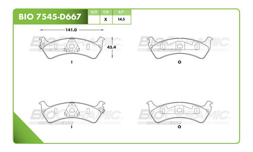 Balata Disco Trasera Ford Explorer 1995-2002