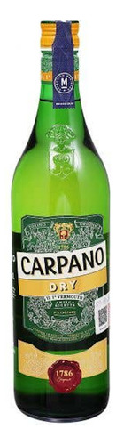 Pack De 6 Vermouth Carpano Dry Blanco 1l