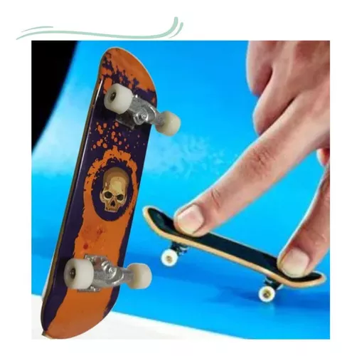 Skate De Dedo C/lixa Fingerboard +pcs Brinquedo Barato