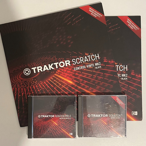 Traktor Vinyl Scratch Mk2 - Software + Timecodes Vinilo Y Cd