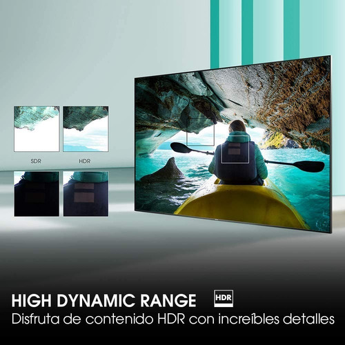 Imagen 5 de 9 de Televisor Hisense 50 Vidaa 4k Uhd Smart Tv Con Dolby Vision