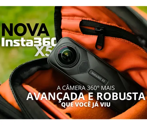 Insta360 X5 8K 360 Action Cam | MercadoLivre