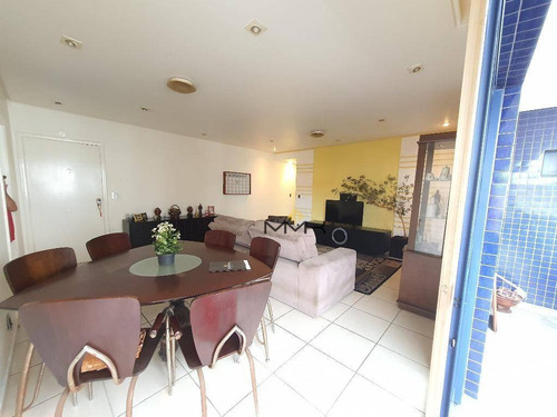 Apartamento Com 3 Dormitórios À Venda, 132 M² - Ponta Da Praia - Santos/sp - Ap2176
