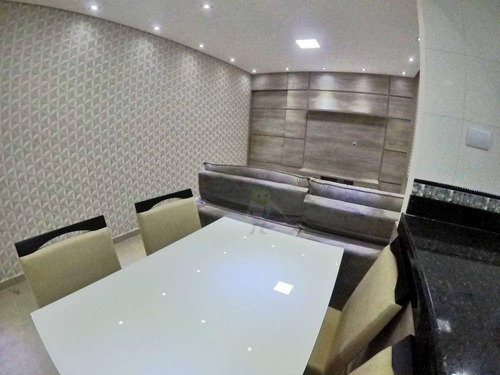 Imagem 4 de 8 de Apartamento Com 3 Dormitórios À Venda, 80 M² Por R$ 535.000,00 - Utinga - Santo André/sp - Ap1654