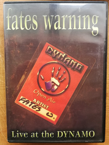 Dvd Fates Warning - Live At Dynamo (prog)