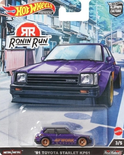 Hot Wheels Toyota Starlet Ronin Run