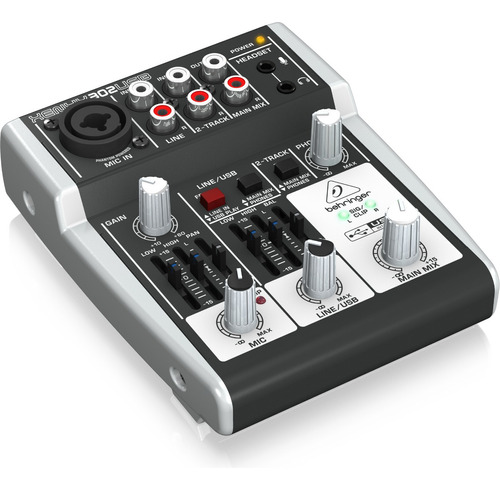 Behringer Xenyx 302usb Mezcladora Con Interface 