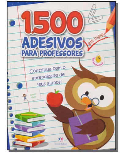 1500 Adesivos P Professores  Em Ingles(ciranda)