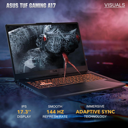 Laptop Asus Tuf A17 Ryzen 7 4700u 32gb Ram 1tb Ssd