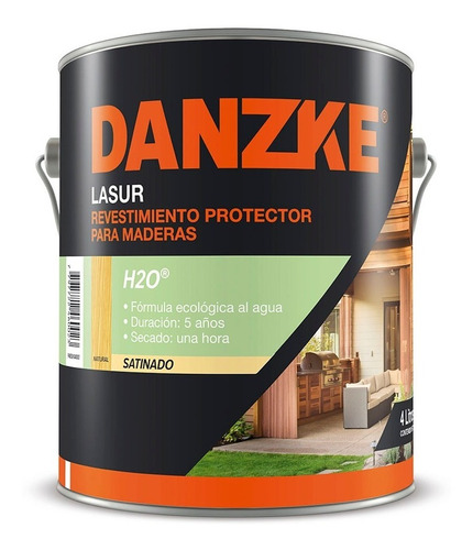 Protector De Madera H2o Petrilac 4lt Caoba