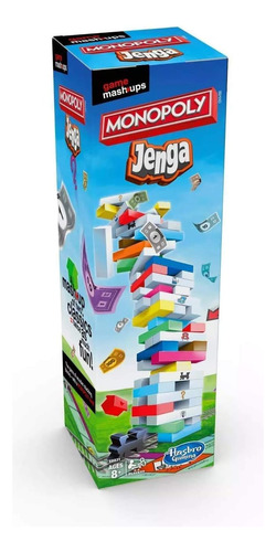 Monopoly Jenga Dos Famosos Juegos Divertidos En Uno