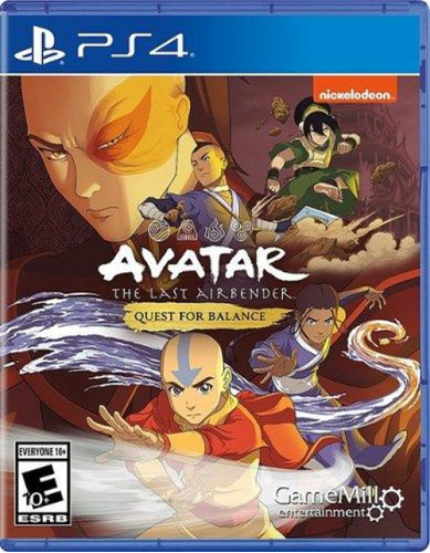 Avatar The Last Airbender: Quest For Balance Playstation 4