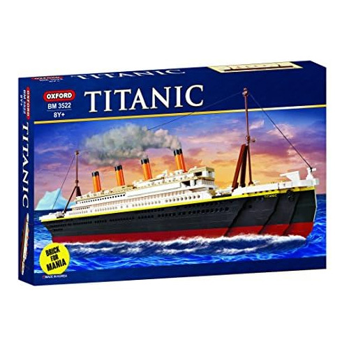 Kit De Bloques De Construcción  Titanic, Edición Espe...