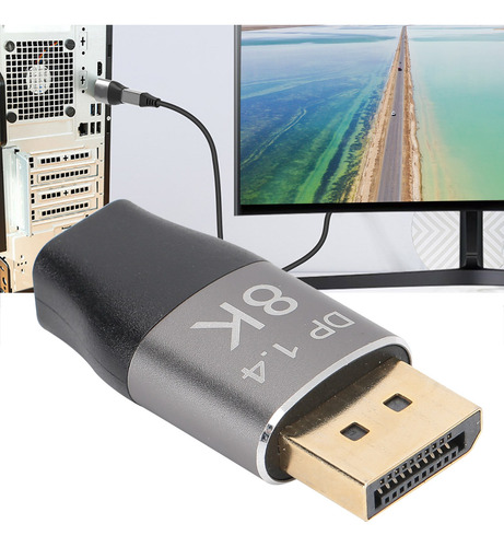 Imagen 10 de 10 de D0209 Mini Dp Al Adaptador Dp 8k A 60hz De Alta Definición