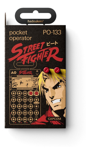 Imagen 1 de 3 de Po-133 Street Fighter Pocket Operator Te Sampler Capcom