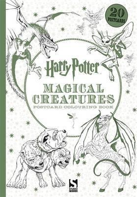 Harry Potter Magical Creatures Postcard Colouring Book Aqwe