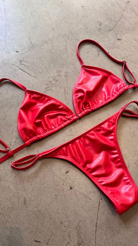 Bikini Mujer Engomada Budamaonline Rojo L