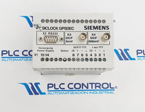 Siemens E10433-e9505-h100 Siclock Gpsdec