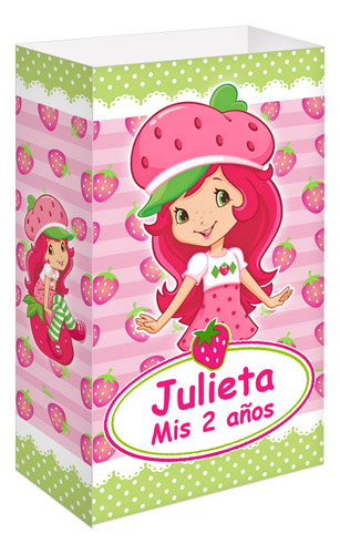 Bolsita Golosinera Imprimible Frutillita