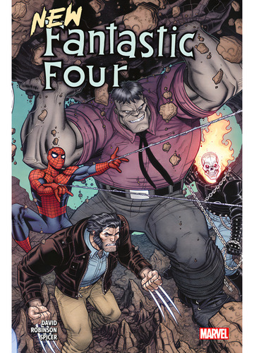 New Fantastic Four (marvel Retropick), De Peter David, Alan Robinson., Vol. 1. Editorial Marvel Comics, Tapa Blanda, Edición 1 En Español, 2024