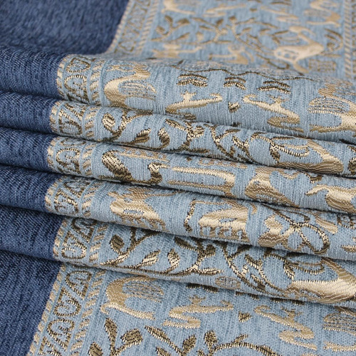 Camino De Cama De Chenilla Amberis, Pañuelo De Cama Decorati