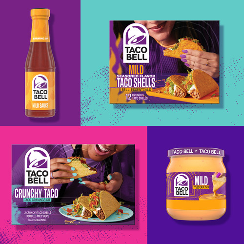 Taco Bell Molho De Salsa Com Queijo Suave 443ml