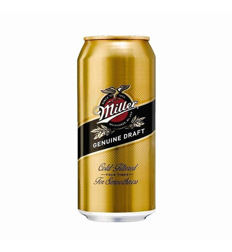 Pack X 12 Unid. Cerveza  Lata 473 Cc Miller Cervezas