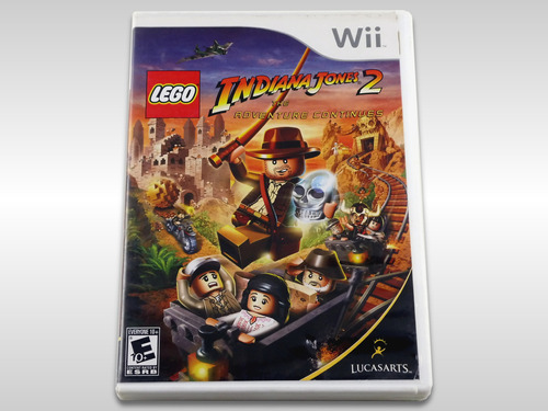 Lego Indiana Jones 2 The Adventures Continues Wii Nintendo