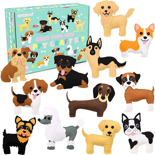 Kit De Manualidades Para Cachorros, Juego De Manualidad...