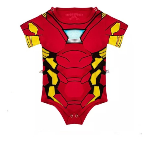 Body Bebecrece Disfraz Bebe Algodon Iron Man