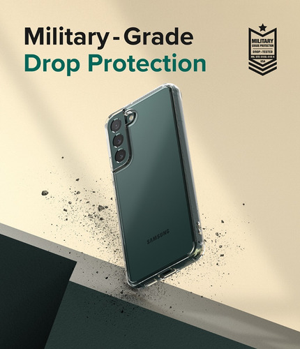Imagen 5 de 7 de Funda Ringke Fusion Compatible Samsung Galaxy S22 Anti Impac