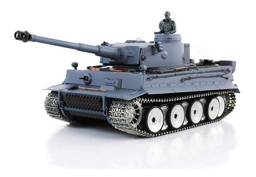 Tanque Rc Henglong Tiger I Profesional 2.4ghz Humo Y Airsoft