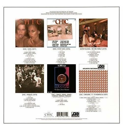 Chic Chic Organization 1977-1979 Usa Import Lp Vinilo X 5