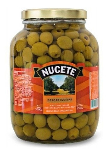 Aceitunas Verdes Descarozadas ( X 3 Kg Neto )  Nucete