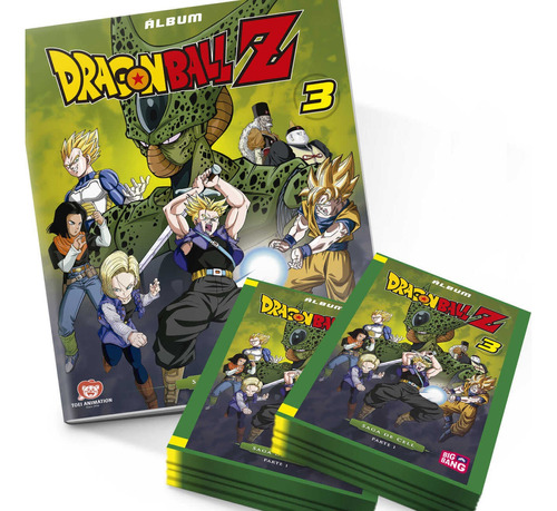 Álbum Dragon Ball Z 3 + 15 Sobres.