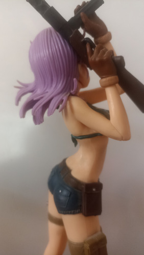 Figura Anime Bulma Glitter & Glamour 26cm Bootleg (Usado)