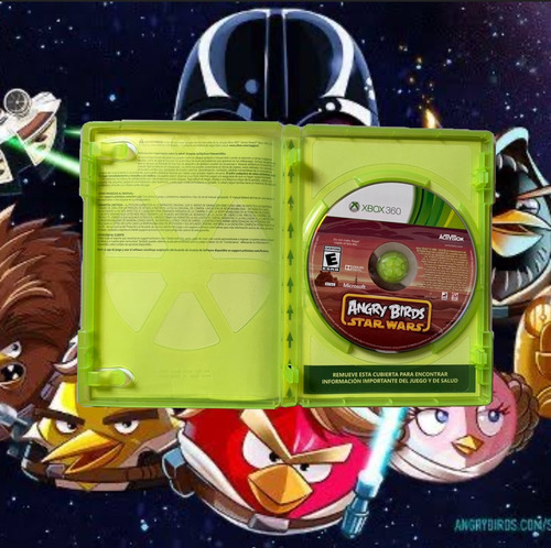 Fighter Uncaged- Kinect Adventures- Angry Birds-xbox 360 (Usado)