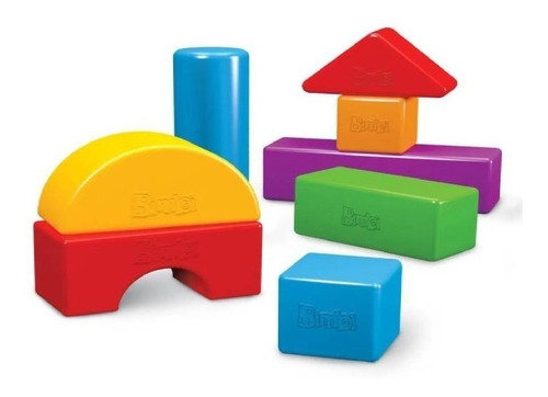 Bimbi Mis Primeros Bloques Apilables X 8 Piezas 6m+