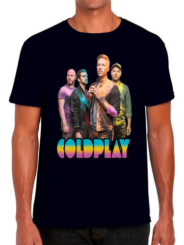 Remera Camiseta Adulto Coldplay Banda Musica Rock